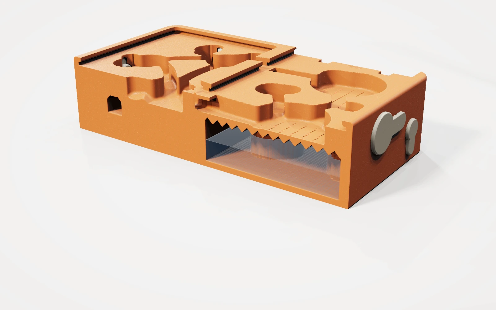 Homestead reservoir cutaway